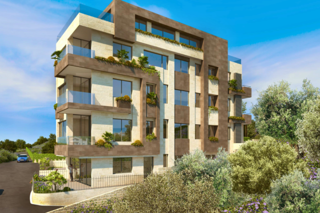 Under construction apartments for sale in a residential project